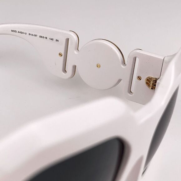 NEW Versace VE4424U 314/87 MAXI MEDUSA BIGGIE White Gray Square Women Sunglasses main image 12